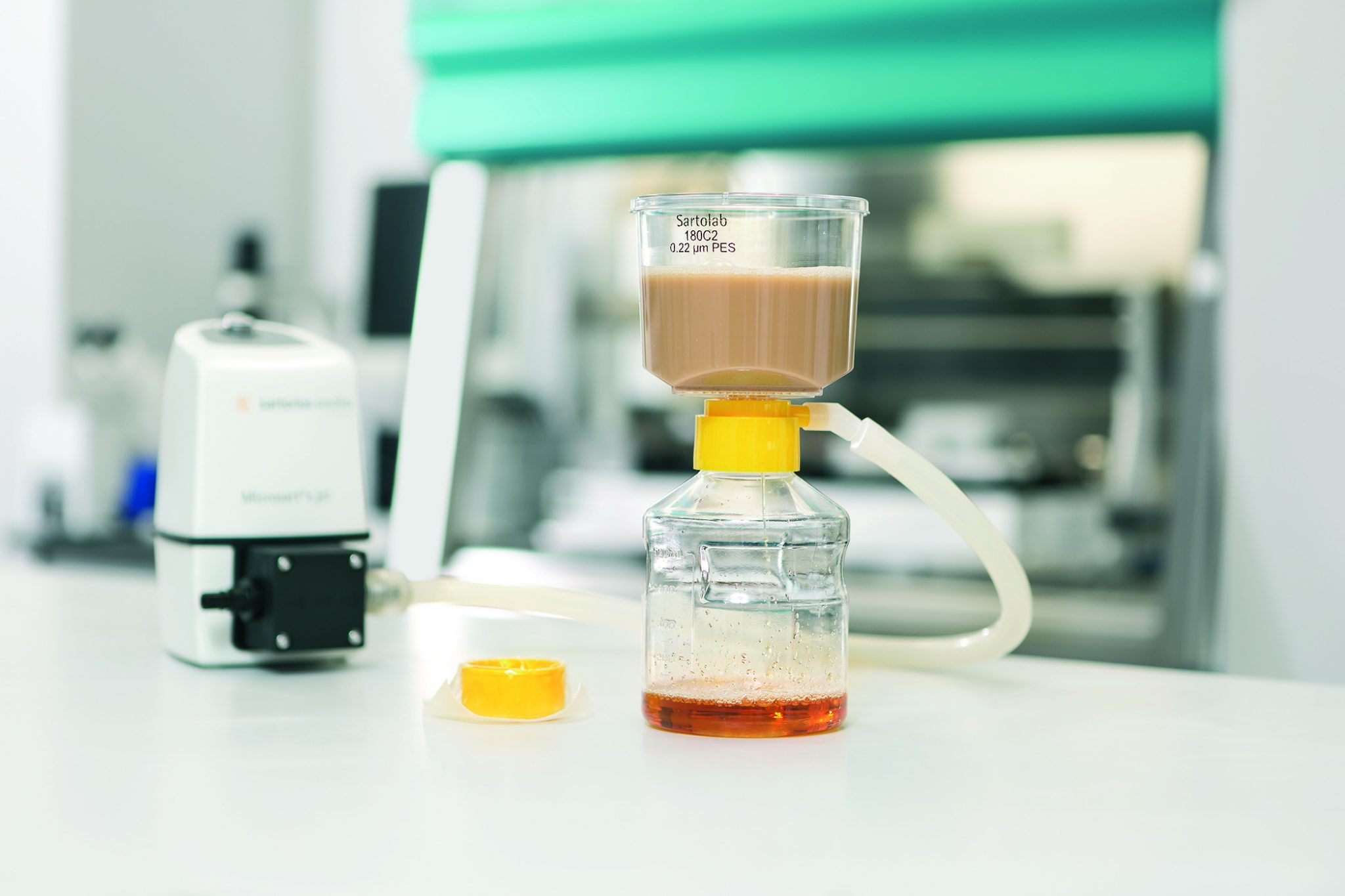 Conheça o método Sartoclear Dynamics culturas de células filtradas com