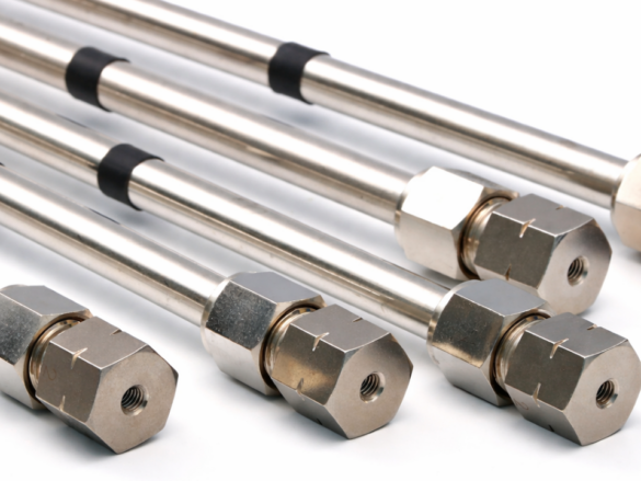 Colunas microflow 1 mm em aço inox para cromatografia líquida, utilizadas em bioanálises e sistemas LC-MS de alta sensibilidade.