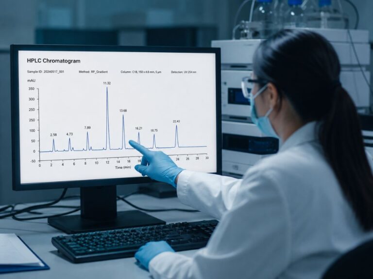 Picos fantasmas em HPLC podem ter origem na fase móvel, consumíveis, sistema de injeção, coluna cromatográfica ou degradação da amostra. Uma investigação sistemática é essencial para identificar a causa e preservar a confiabilidade dos resultados analíticos.