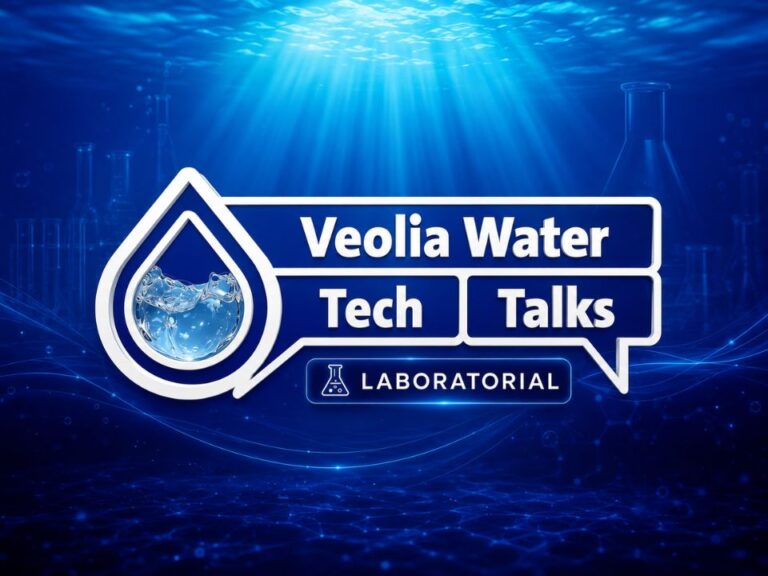 Água ultrapura e confiabilidade analítica em episódio do Veolia Water Tech Talks.